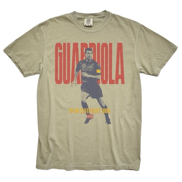 Comfort Colors Other - Pep Guardiola Graphic T-Shirt FC Barcelona Size M Soccer Football